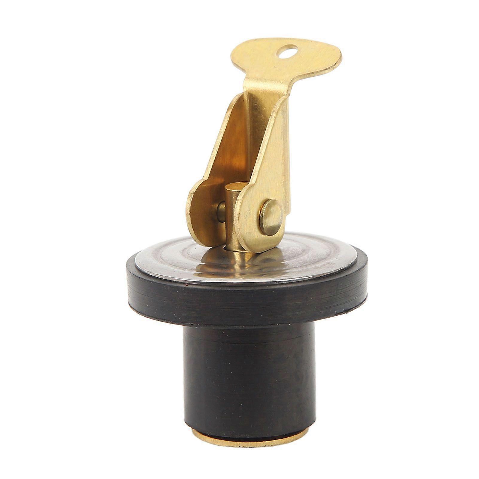 Compression Drain Plug Brass 3/4Inch Marine Grade