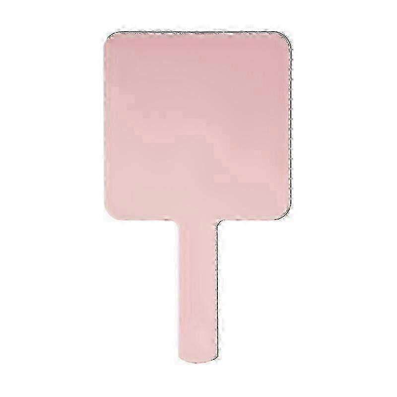 Portable Square Handheld Makeup Mirror for Desktop Use - Includes Cream Glue for Easy Attachment & Stylish Finishing Touch