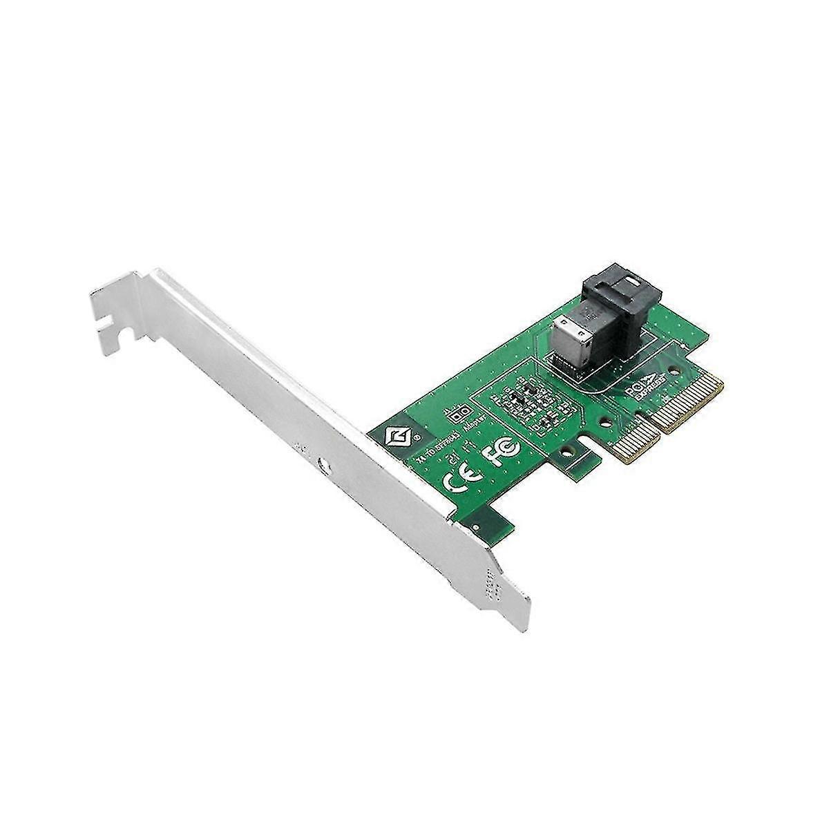 PCIe 4.0 X4 Single Port Adapter Card, U.2 NVMe Expansion, Driver-Free Support for Single Disk