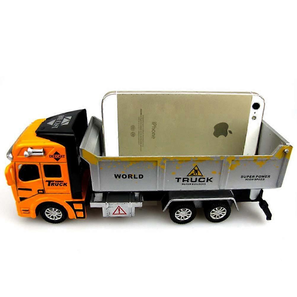 Construction Vehicle Alloy Toy For Child Engagement In Playtime 1Pack Yellow