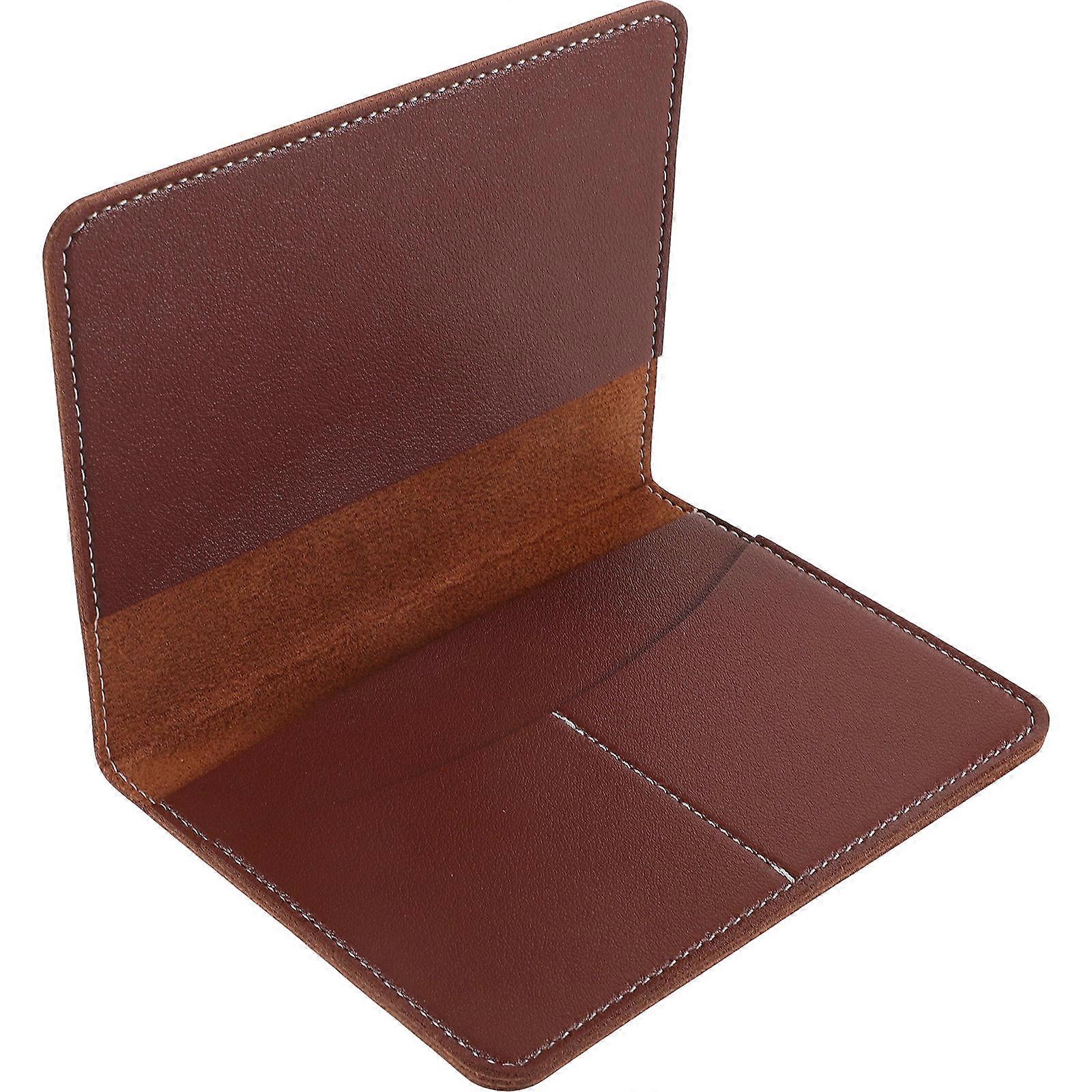 PU Passport Holder Travel Wallet for Men and Women – Lightweight and Portable Passport Case with Cash Slots and Elegant Design for Organizing Travel
