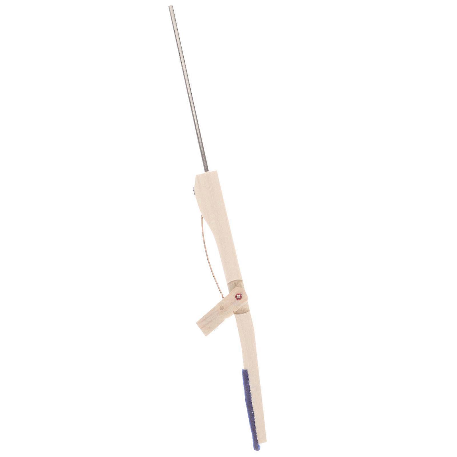 Durable Piano Tuning Mute Stick with Felt Design, Safe Wood Material for String Protection, Easy Use and Storage