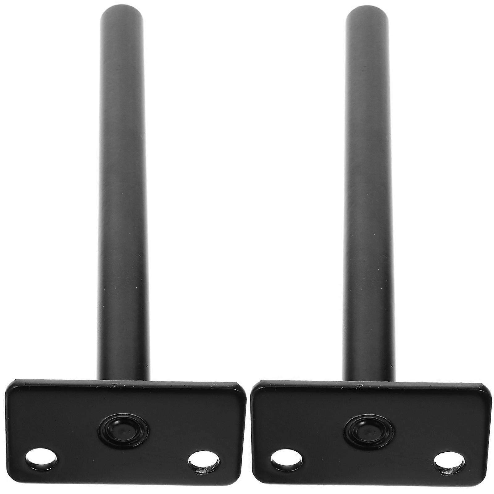 2pcs Floating Shelf Brackets Hidden Wall Mounted Support for Shelves Decorative Brackets for Minimalist Display Racks Easy Installation