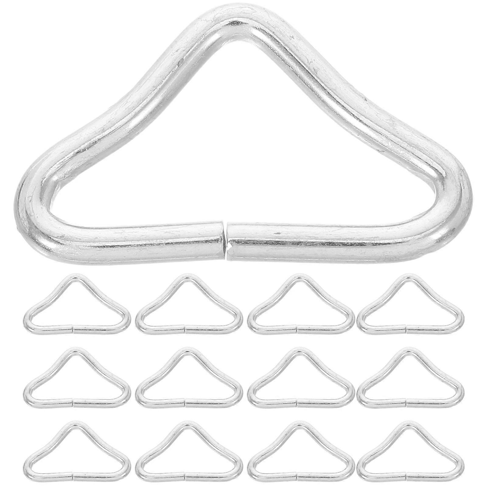 Trampoline Accessory 60Pcs Replaceable Triangle Rings Perfect For Children's Jumping Activities In Indoor And Outdoor Settings