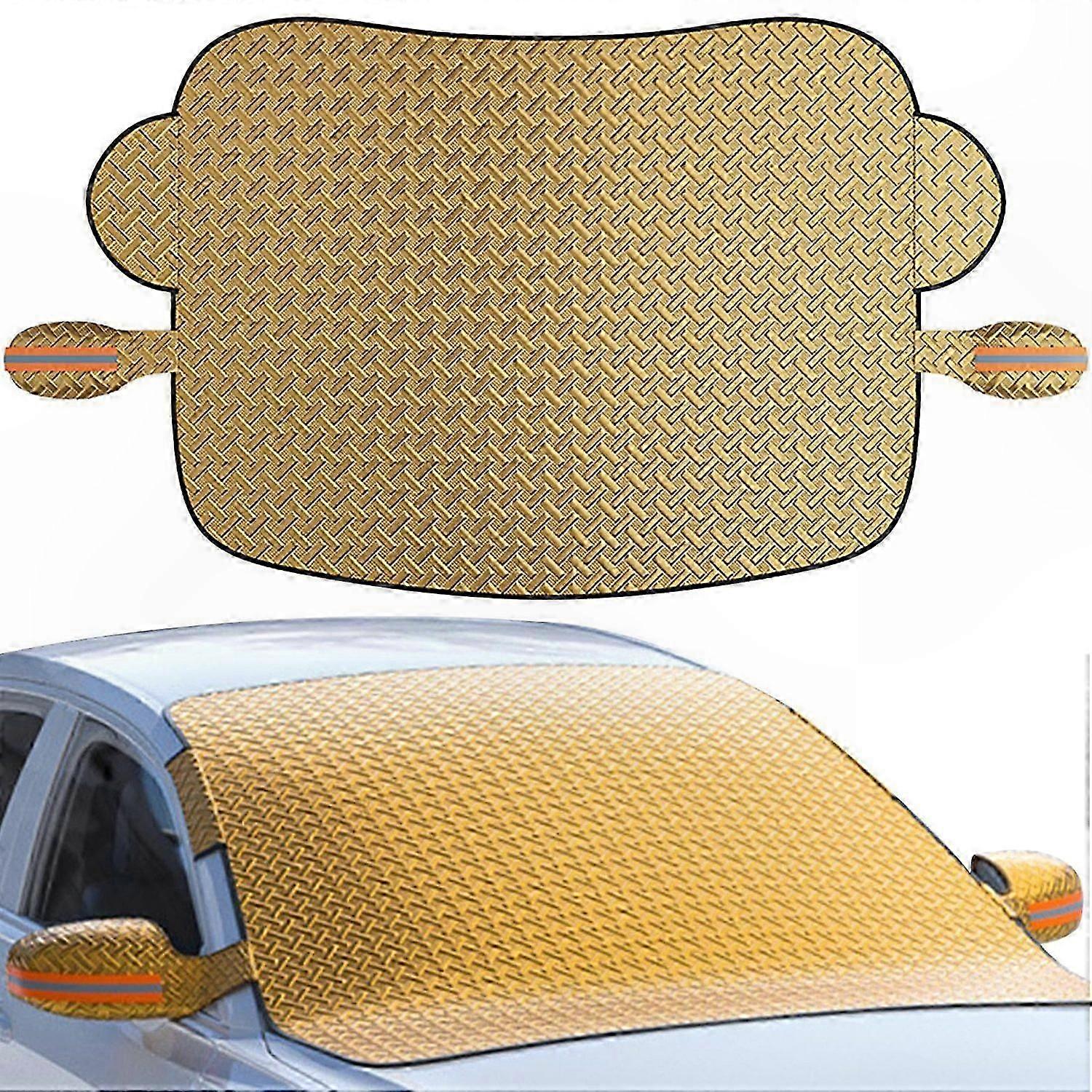 Winter Windshield Cover for Cars, Snow and Ice Shield, Cold Weather Protection for Vehicle Front Window