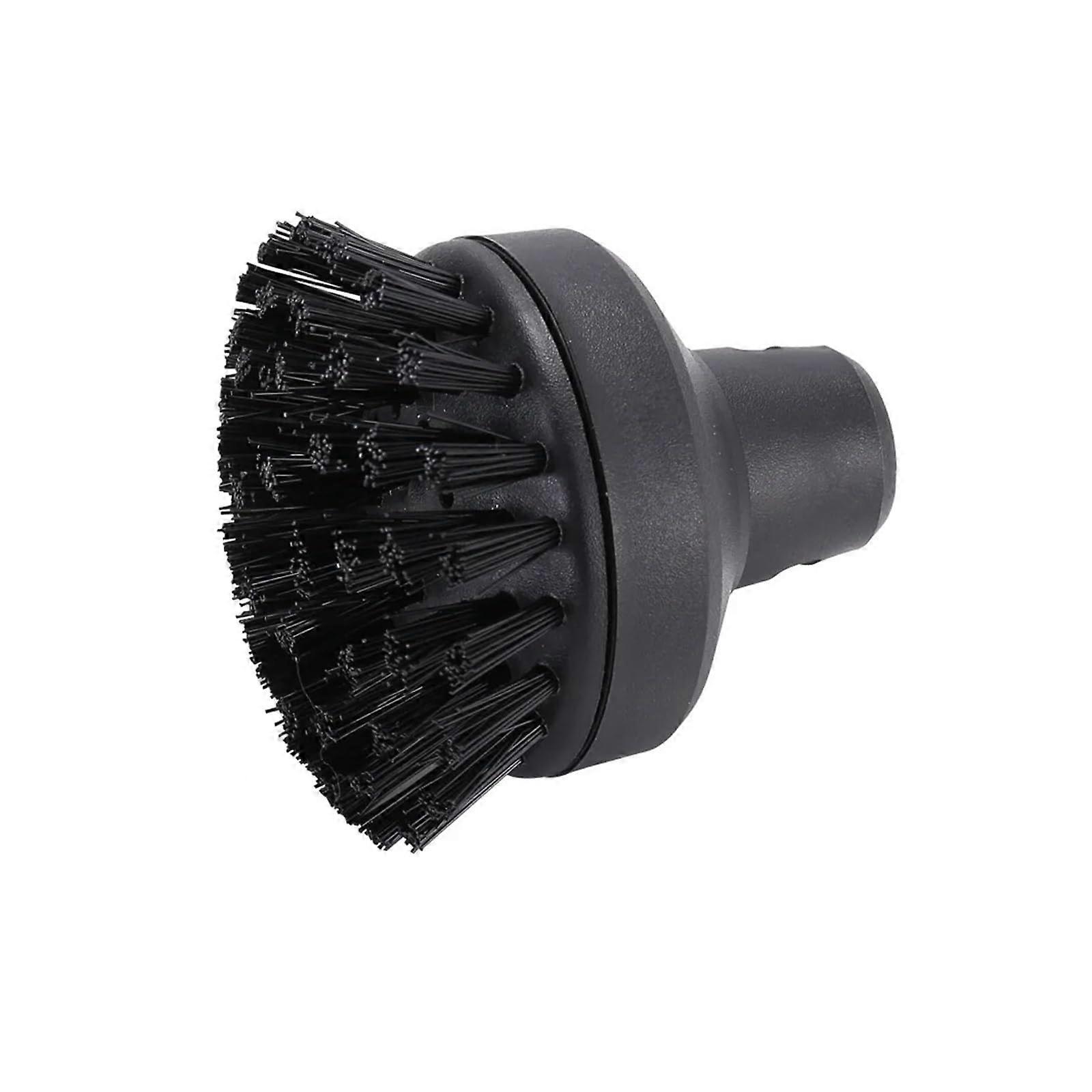 Big Nylon Bristle Clean Brush Replacement For Karcher EasyFix SC 1-7 Series Steam Cleaner Round Head Brush 1 Piece