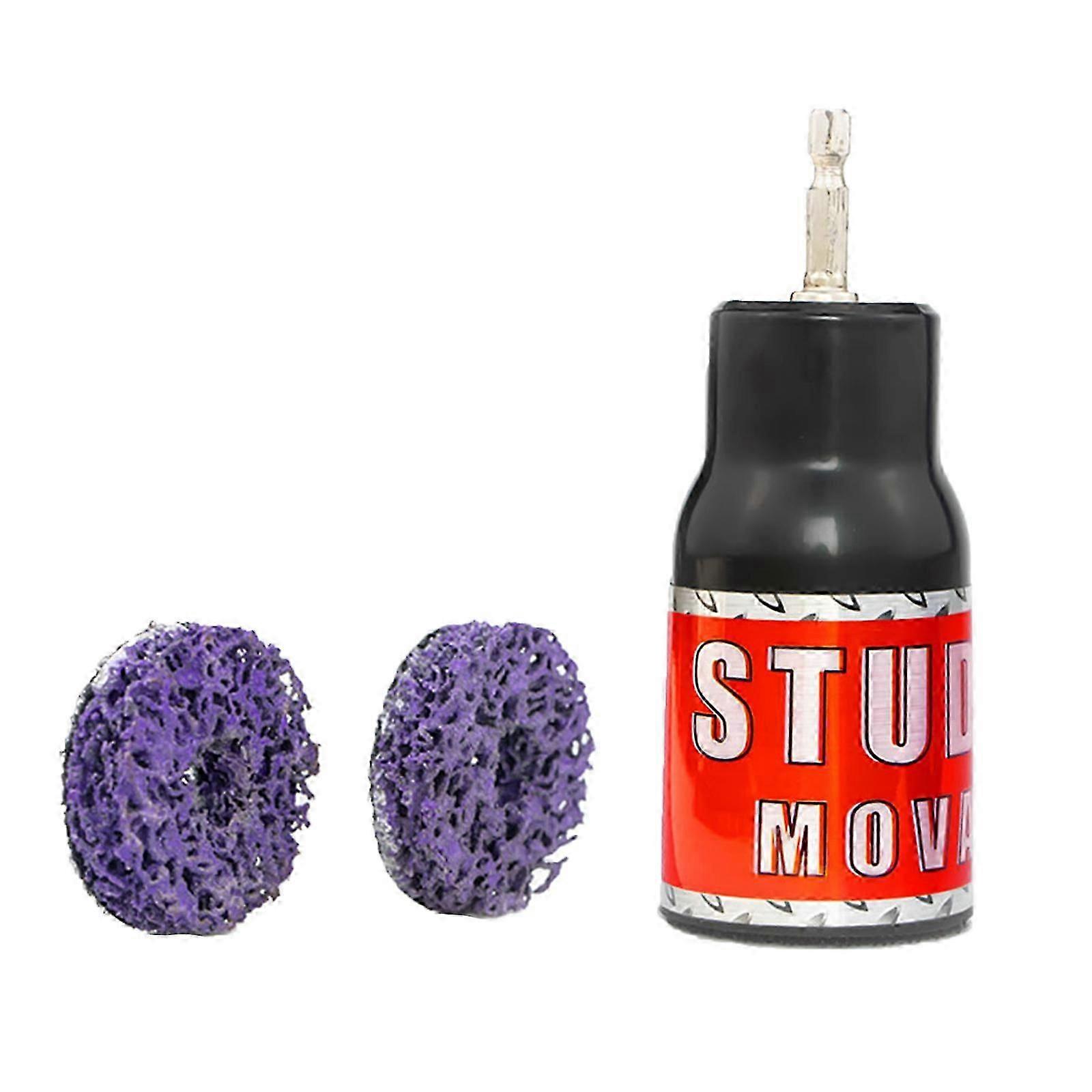 Stud Rust Removal Tool with 2 PCS Stripping Disc1/2 Quick Easy Strip & Clean