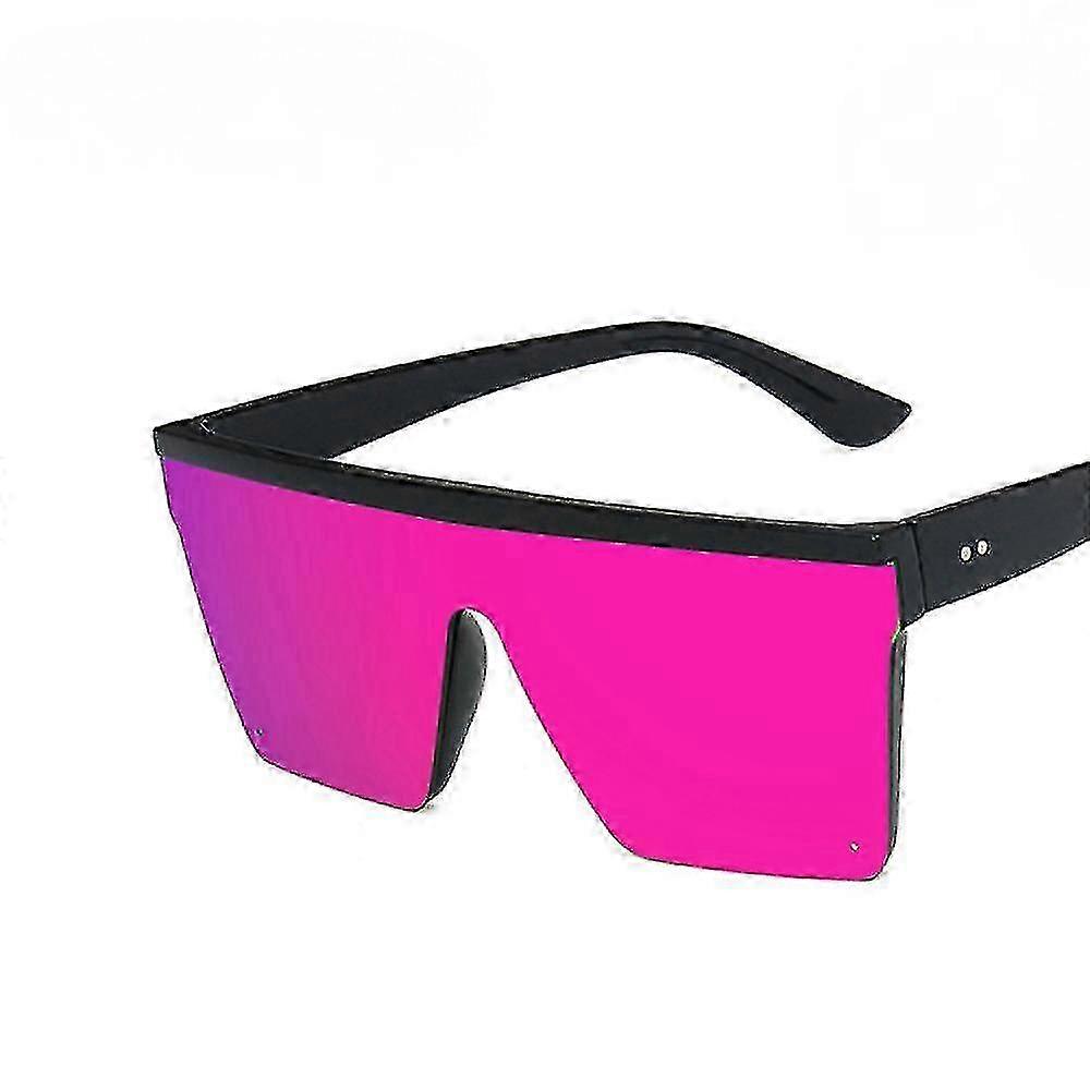 Sunglasses Oversized Square Rimless Sunglasses Uv400 Sunglasses Trend Big Frame One-piece Sunglasses