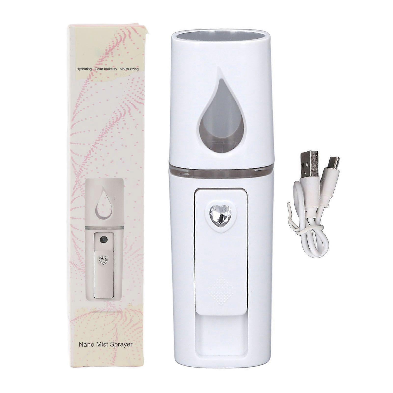 USB Rechargeable Mist Sprayer Portable Moisturizing Hydrating Skin Care Handy Mini Mister for Eyelash Extension