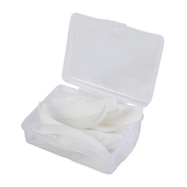 IC 5 pairs/pack Eyelash Lifter Curl Silicone Shields Pads White