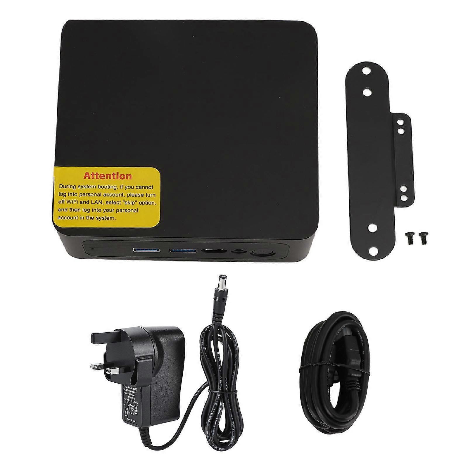 Small Desktop Computer i3 1215U 8GB RAM 256GB SSD WiFi 6E BT 5.2 Micro PC UK Plug