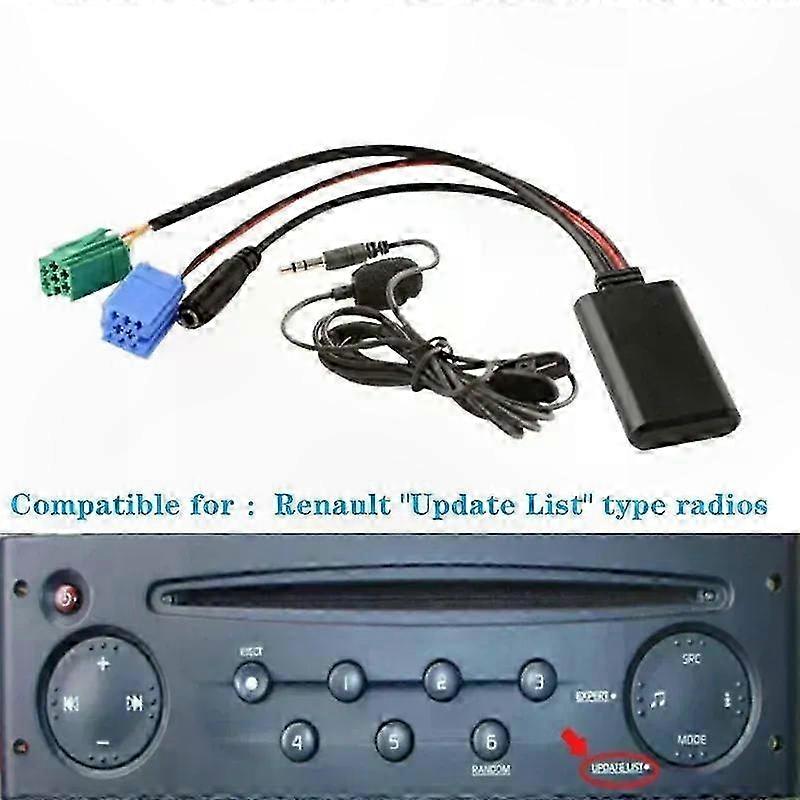 Renault 2005-2011 AUX Bluetooth Adapter | Ασύρματο μικρόφωνο αυτοκινήτου & CD Changer για το ραδιόφωνο DOXINGYE