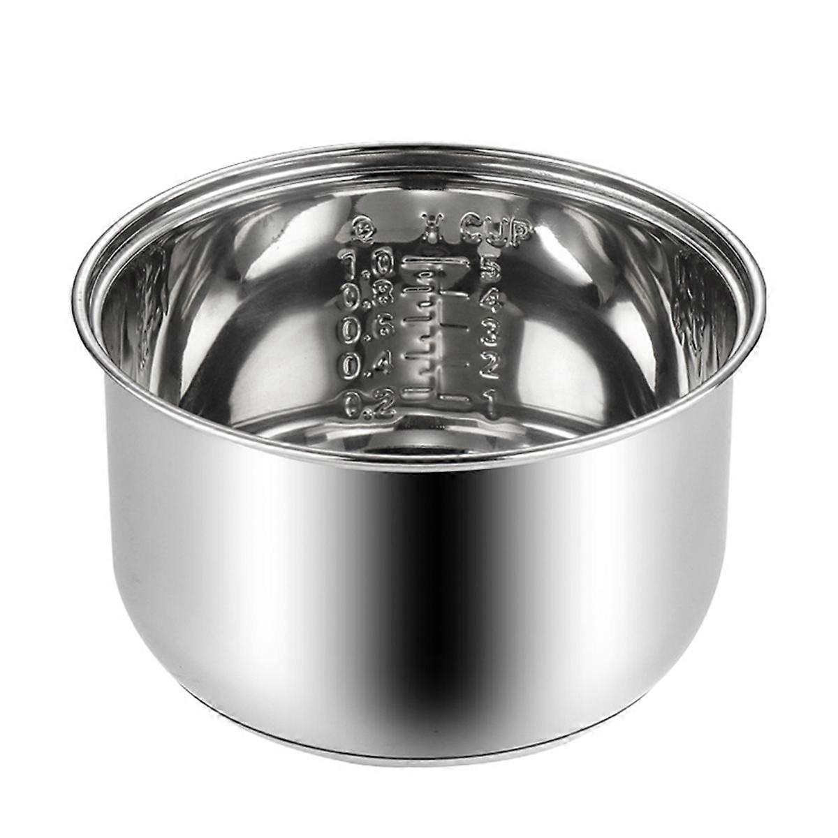 Food Grade Stainless Steel Rice Cooker Inner Pot for NS-WAC18 Replacement Inner Bowl