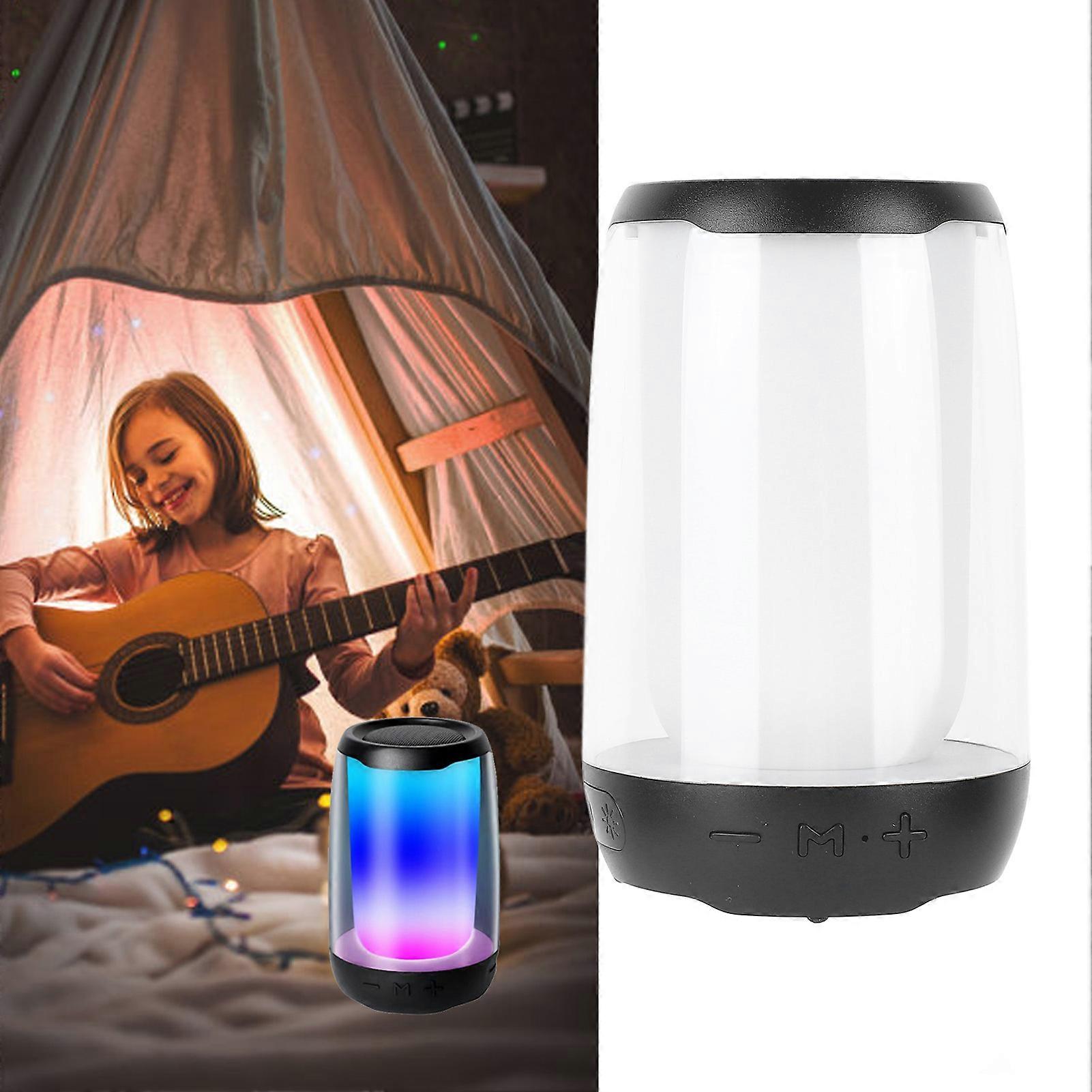Transparent Mini Bluetooth Speaker with 800mAh Battery & Ambient Light
