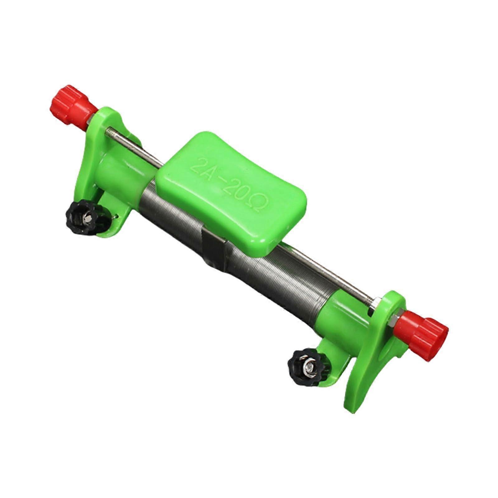 Physics Equipment Resistor 2A 20 Ohm Adjustable Sliding Rheostat Electricity Experiment Resistor For Classroom Teaching