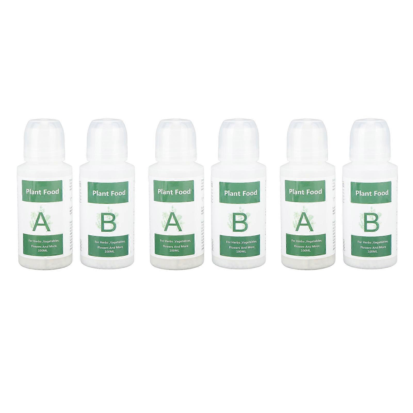 Pack of 3 hydroponic fertilizers for indoor plants, vegetables and fruits