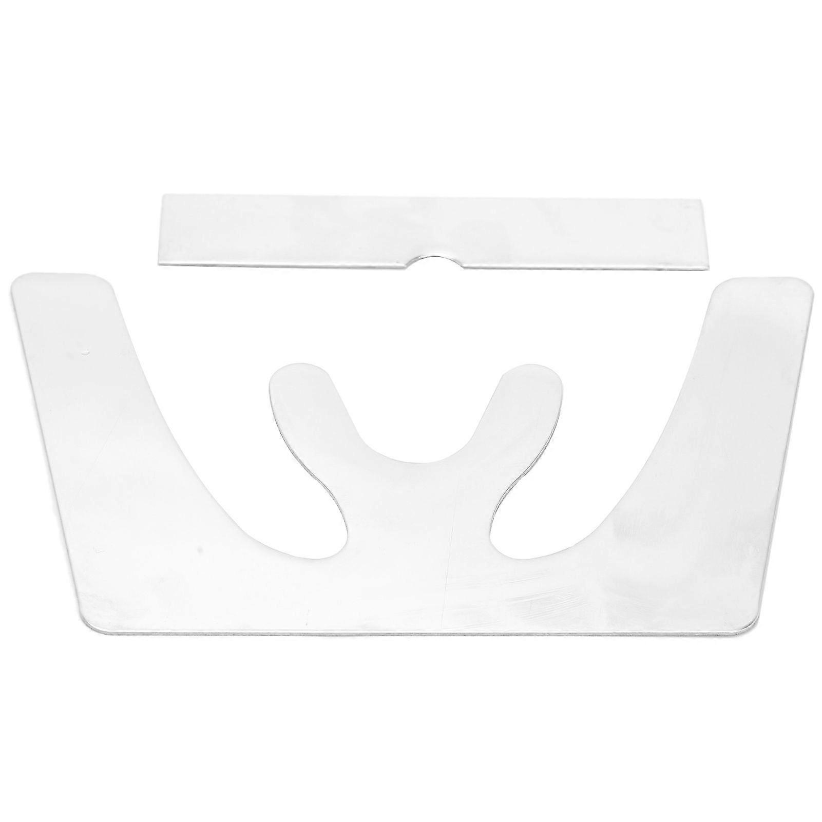 Dental Maxillary Plane Plate Stainless Steel Occlusal Bite Plane Plate Dental Accessory