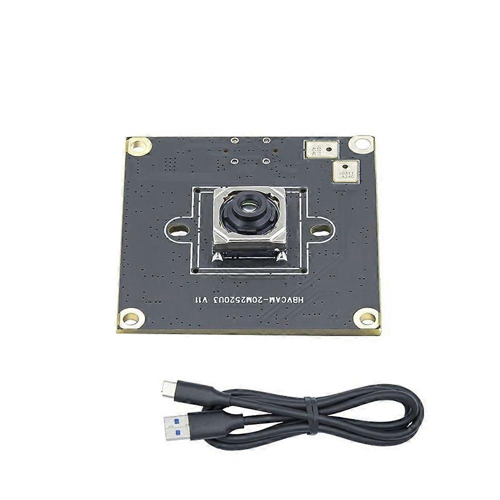 20MP USB Webcam with IMX230 Sensor 5344x4016 Resolution Industrial Camera Module for Streaming Vide