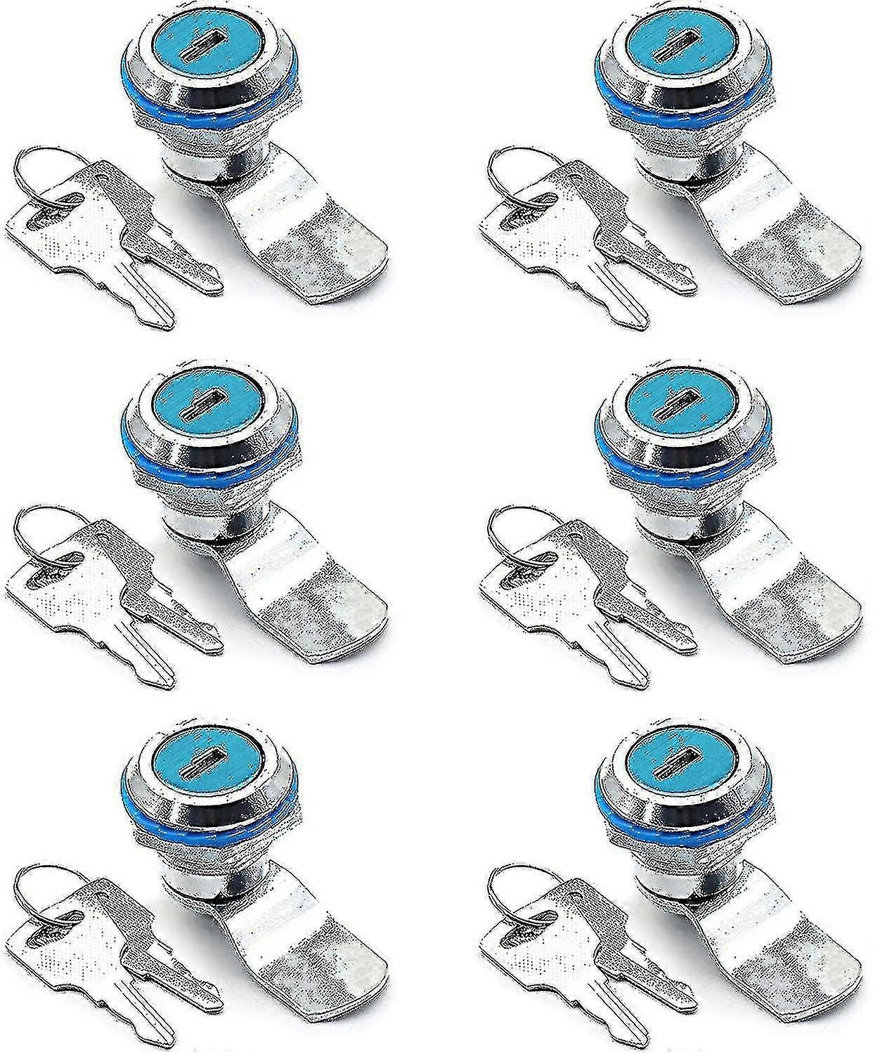 Letterbox Lock Mailbox Lock Replacement Durable Cam Security Lock For Door Cabinet, Mailbox Lock And Key File Cabinet Lock With Key For Door, Mailbox
