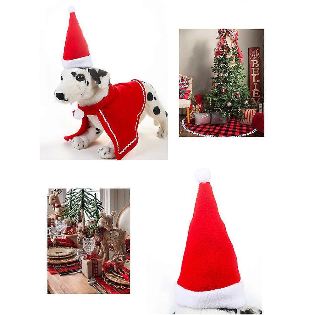 Pet Costume Dog Clothes Christmas Theme Durable Comfortable Assorted Color 1Set
