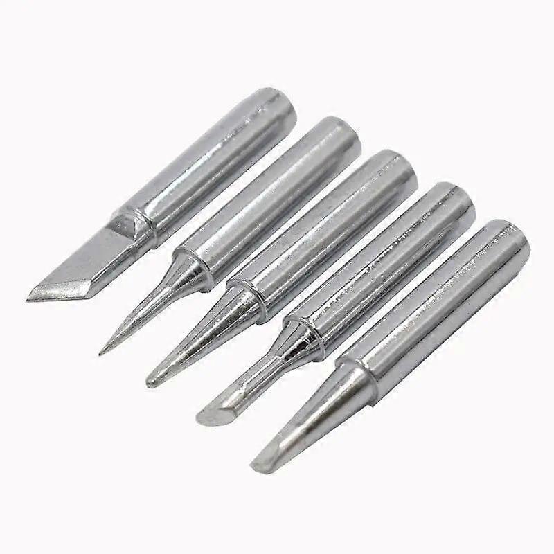 5Pcs Soldering Iron Heads - 900m Tips I+b+k+2.4d+3c