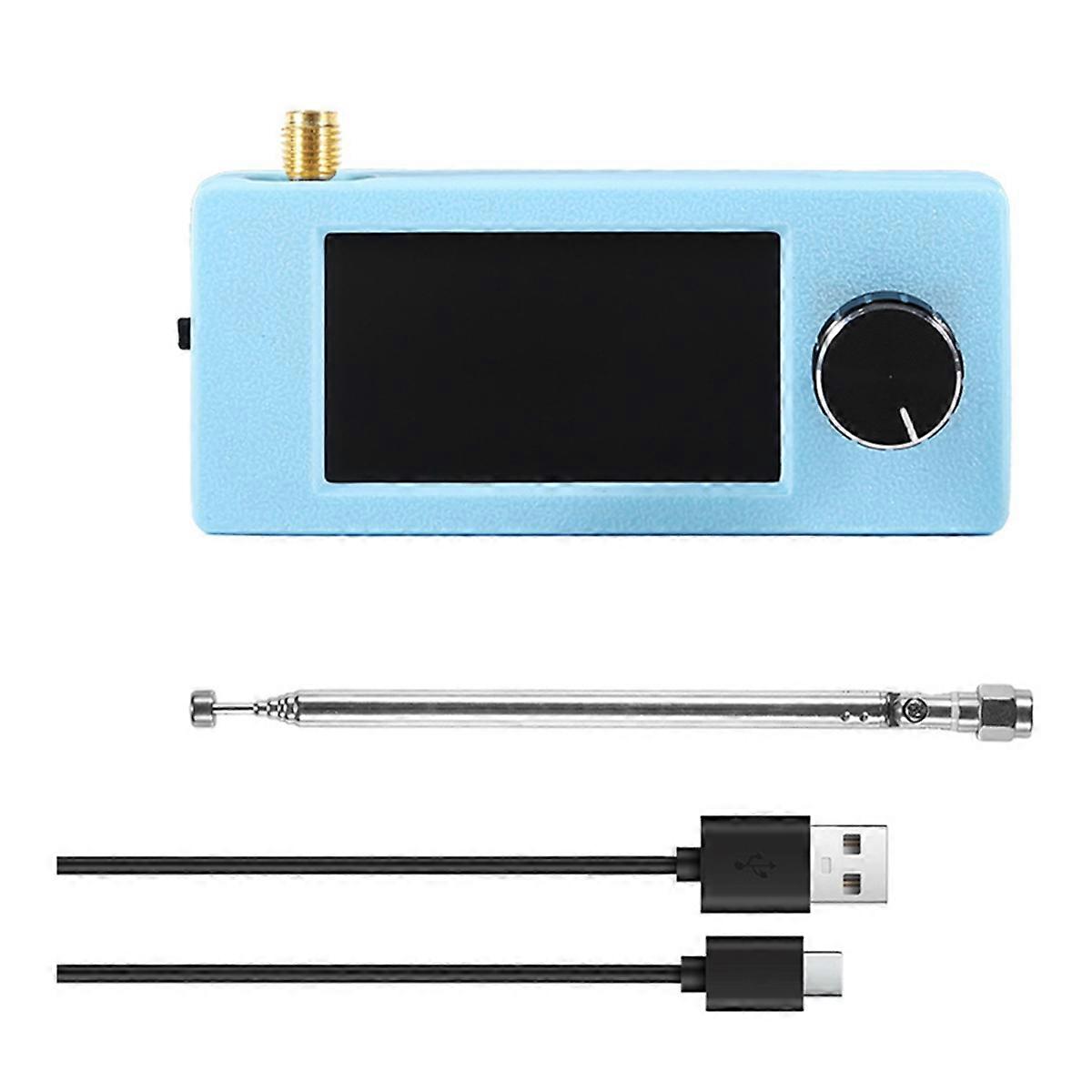 SI4732 Mini Radio Receiver 0.5-108Mhz Portable Pocket Radio with LSB USB AM FM Bands and Mini Telescopic Antenna F