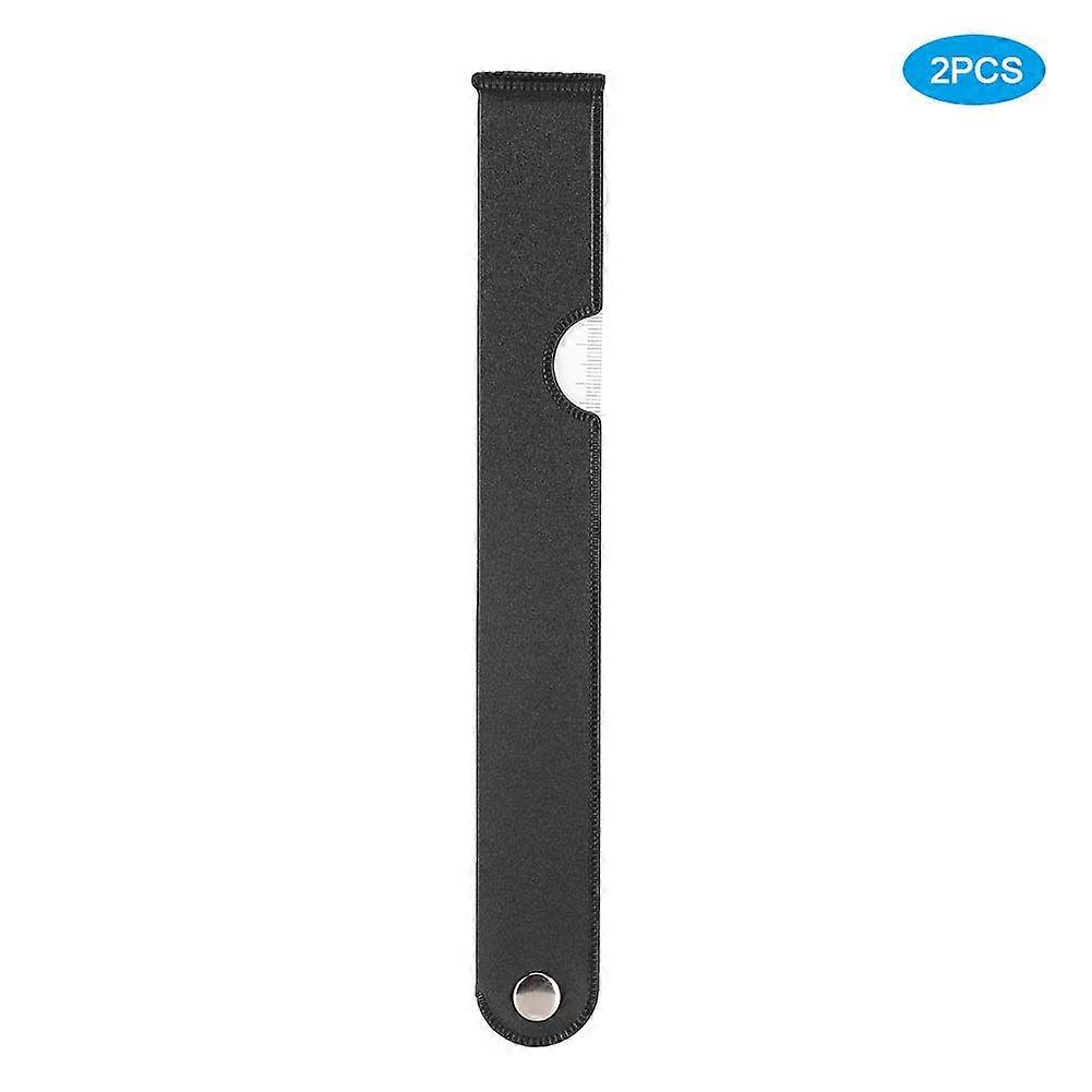 2 buc de proiectare ventilator scală riglă plastic pliabil multifuncțional instrument de arhitect cu capac