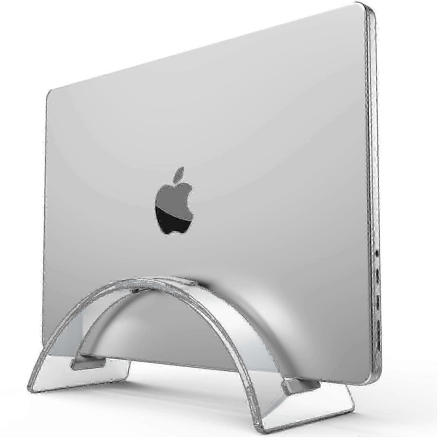 Support d’ordinateur portable invisible en acrylique pour ordinateur de bureau