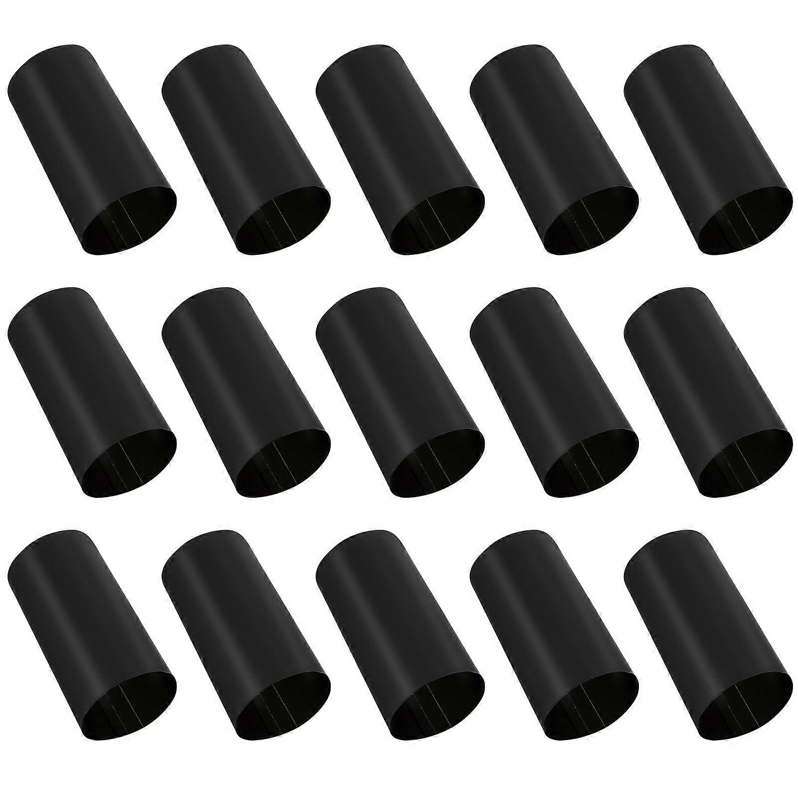 Heat Shrink Capsules for Protection 500Pcs Black Seal Caps