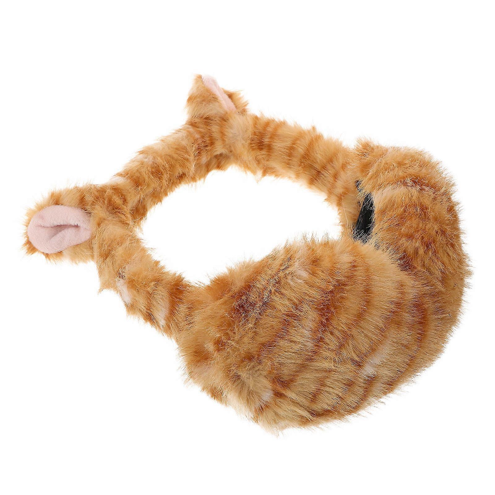Plush Winter Ear Muffs for Kids Ear Warmer 2Pcs Lightweight Comfortable