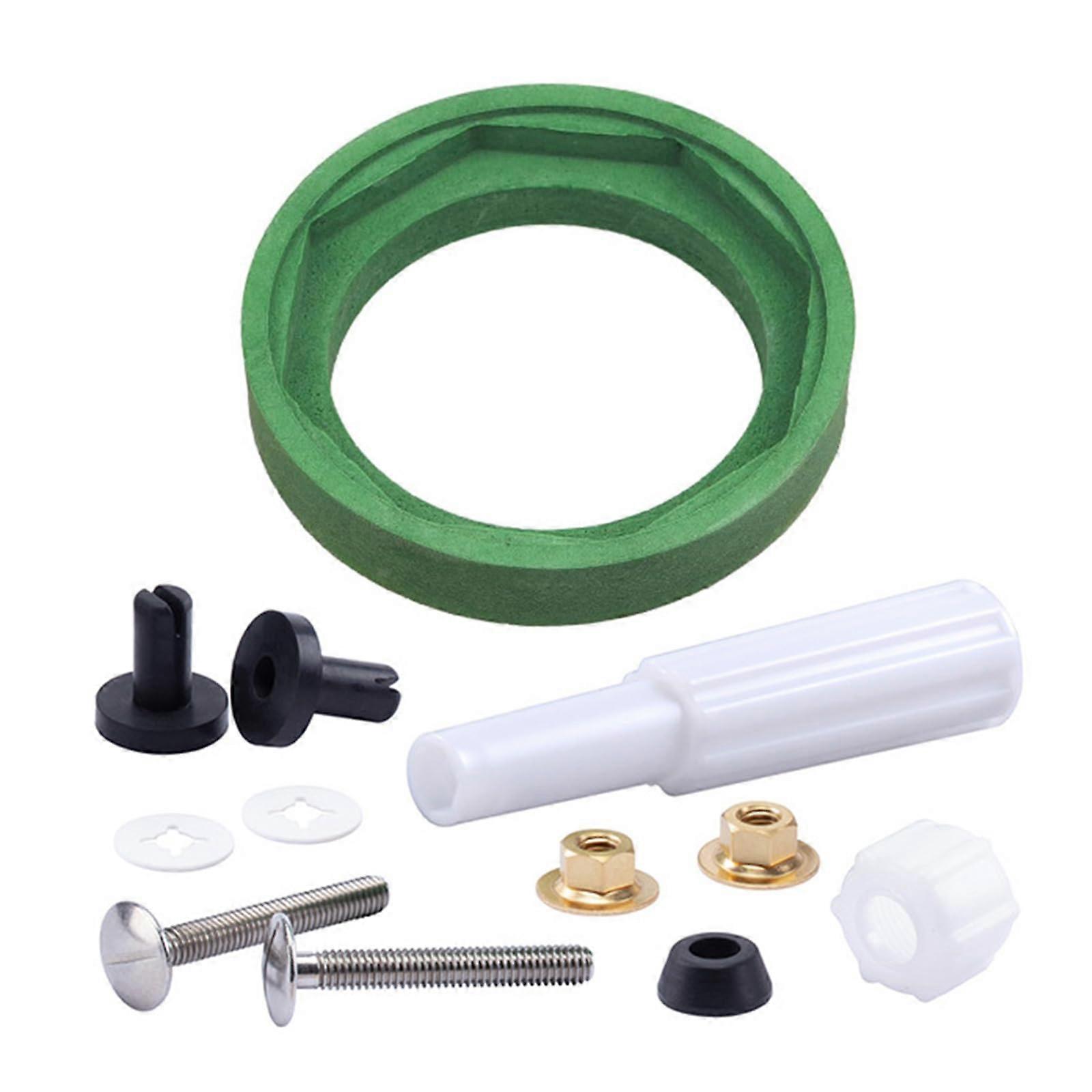 Toilet Tanks to Bowl Coupling Kits 3Inch Replacement Gasket Set for Universal TanktoBowl Connection Angles and Washers