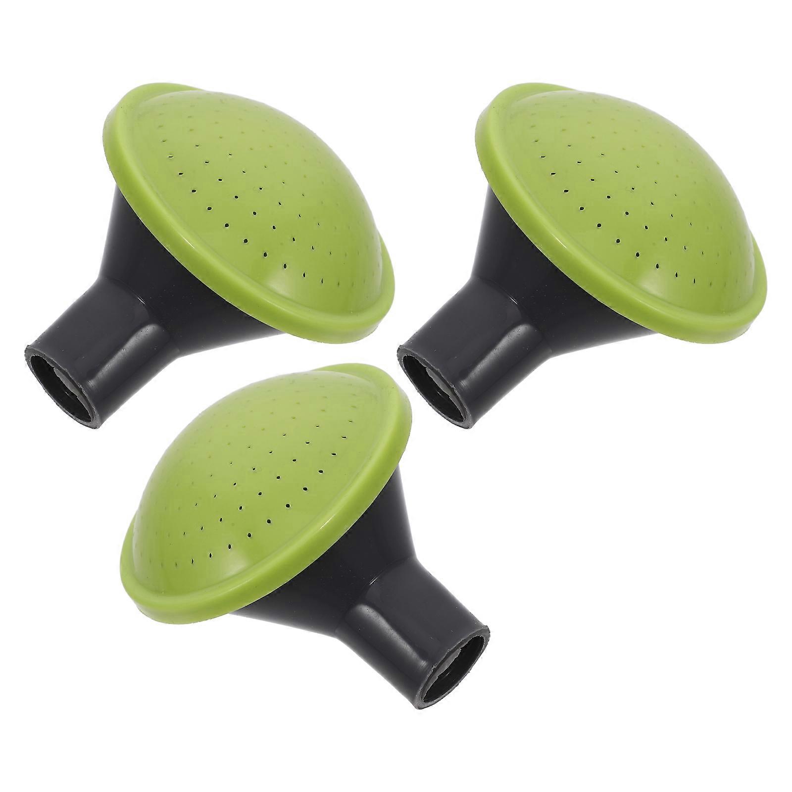 Gardening Tools Practical Design Replacement Spout Watering Can Head PE Material Even Water Distribution Gentle Watering 3Pcs