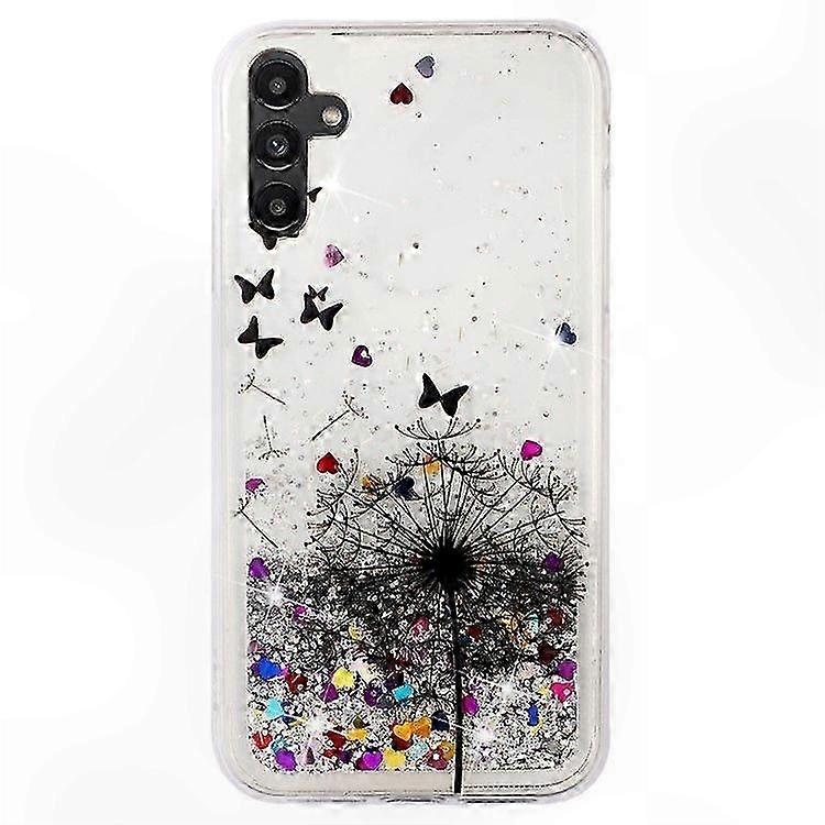 Quicksand Design TPU Back Cover for Galaxy A26 5G Case Soft Protective Shell with Floating Pattern