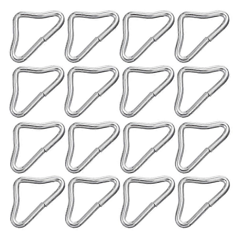 Portable Triangle Trampoline Rings 75 Pcs For Outdoor Equipment With Professional Technology Secure Jumping Cloth