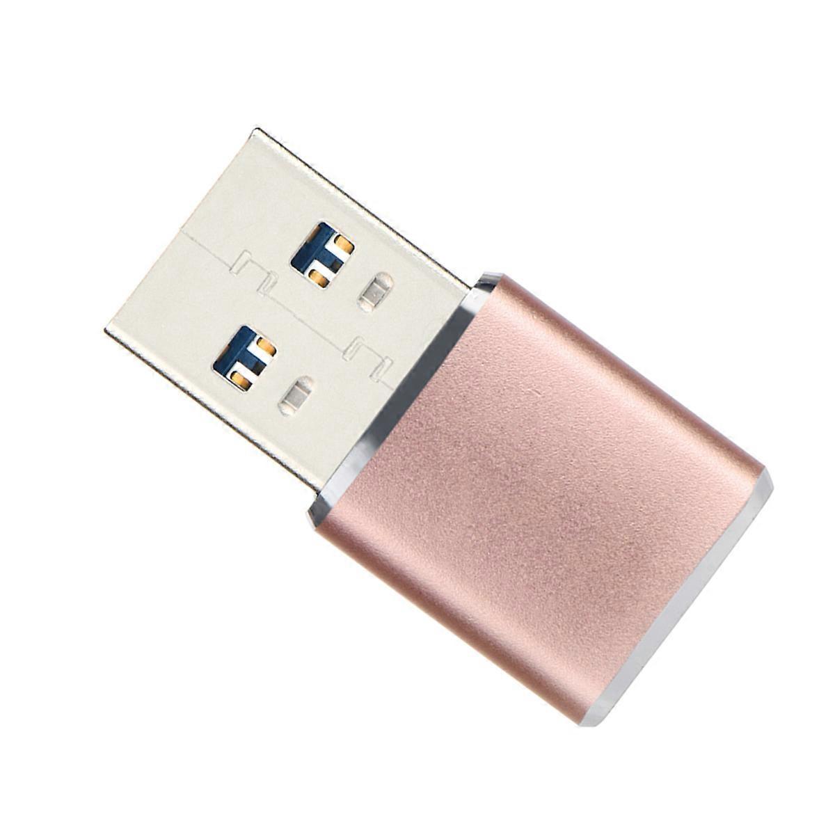 USB 3.0 Micro Reader Adapter for Data Reading 2Pcs Portable Rose Gold