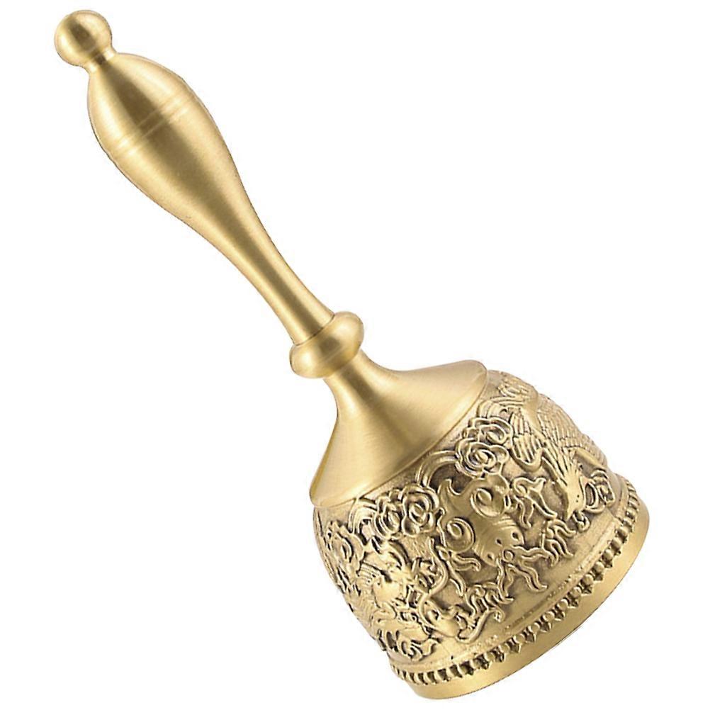 Bell Brass Hand Bell for Restaurant Use 2Pcs Call Bells