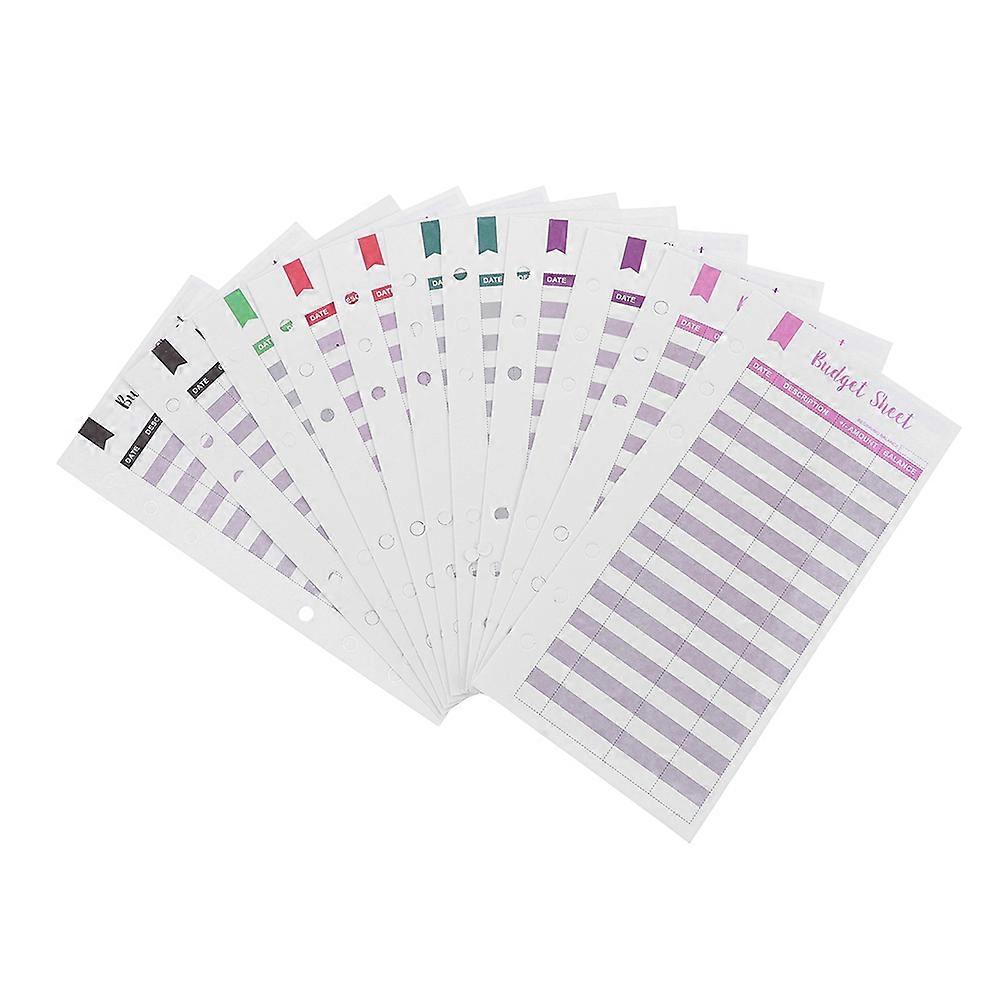 Daily Expense Record Cards In Assorted Color For Personal Finance Management 300 Sheets Budget Planning