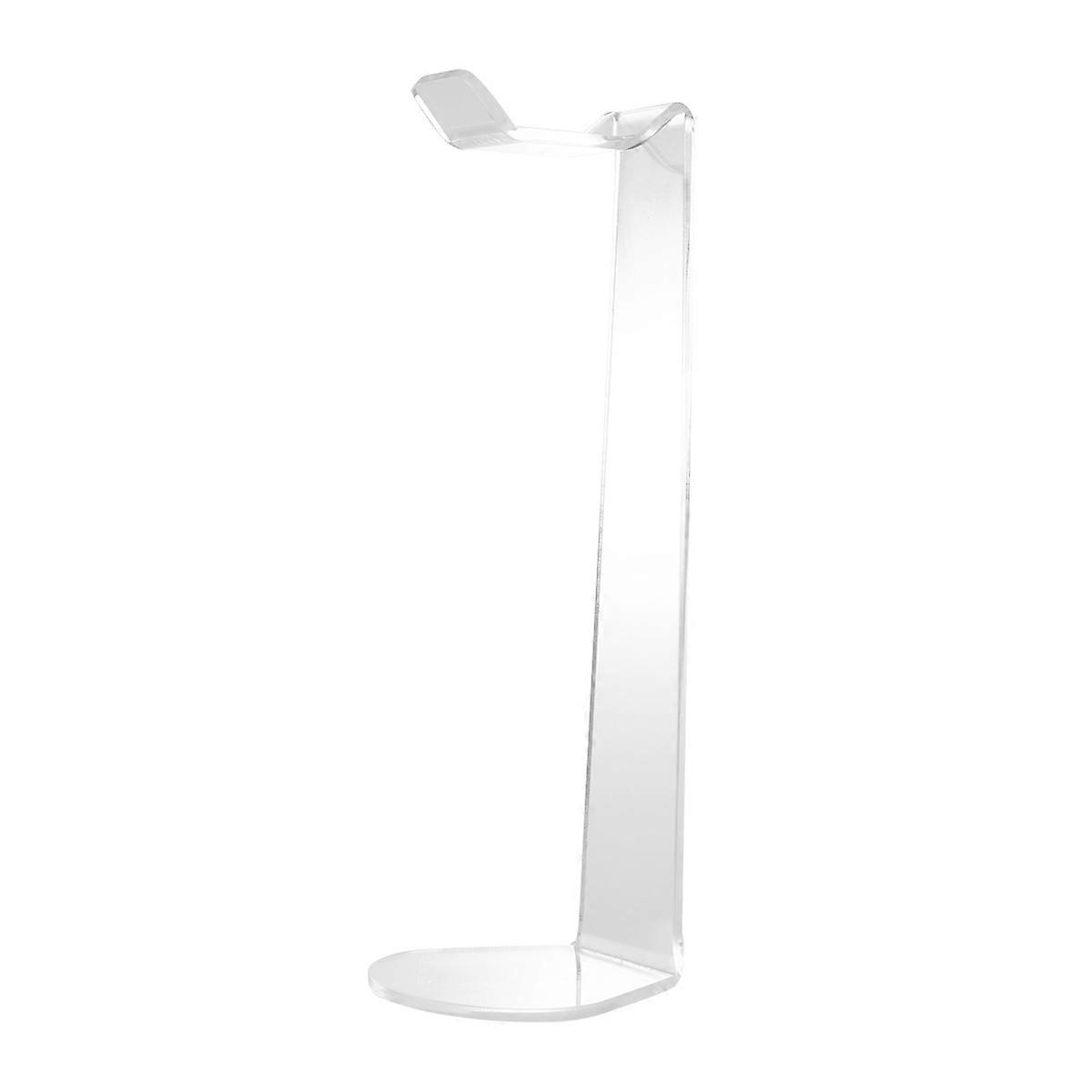 Headset Shelf Rack Acrylic Stand for Storage Use 3Pcs Transparent Holder