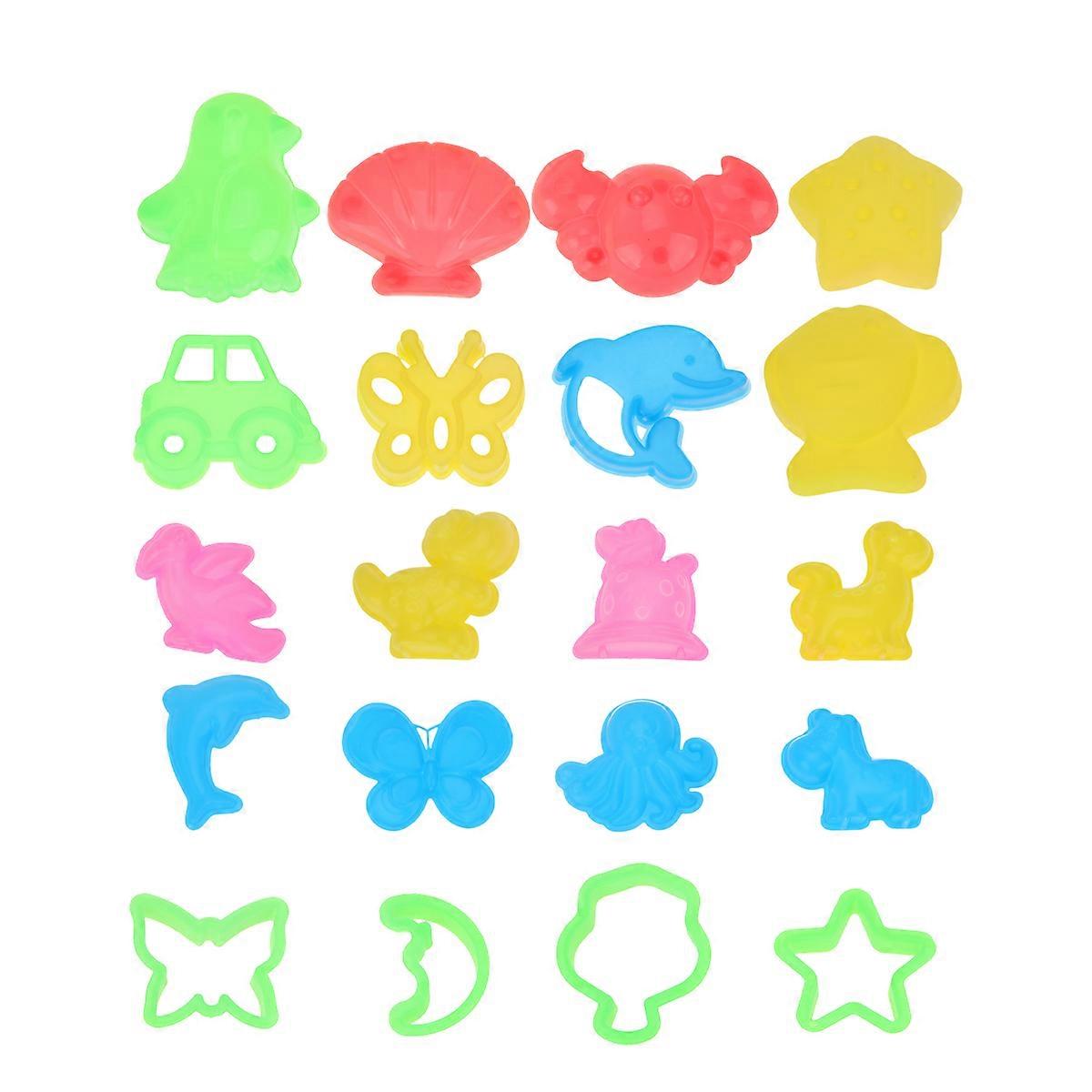 Space Mold 64Pcs Creative Toy Sand Plasticine Mold for Kids