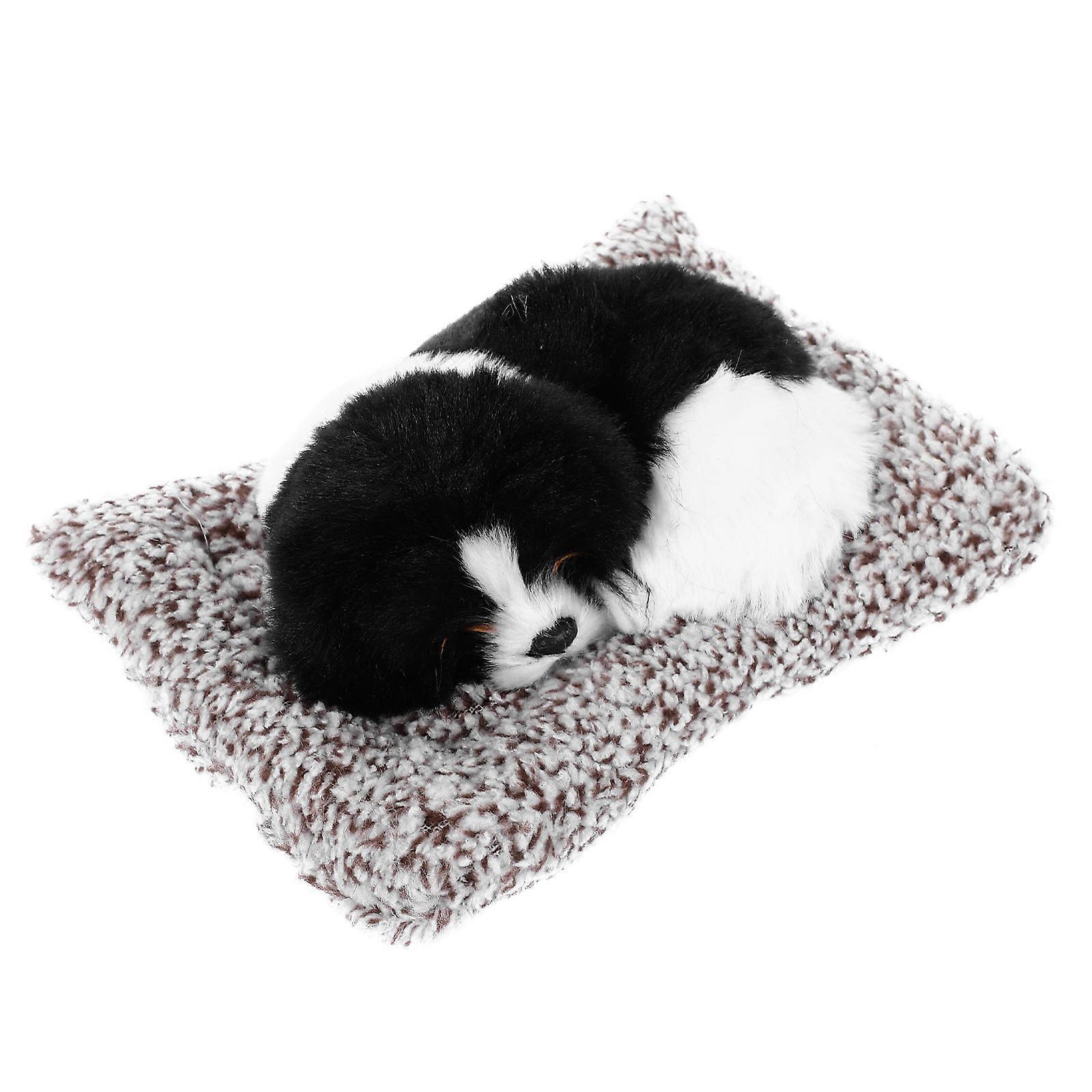 Stuffed Animal Dashboard Decor Fluffy Statue for Air Purification 4Pcs