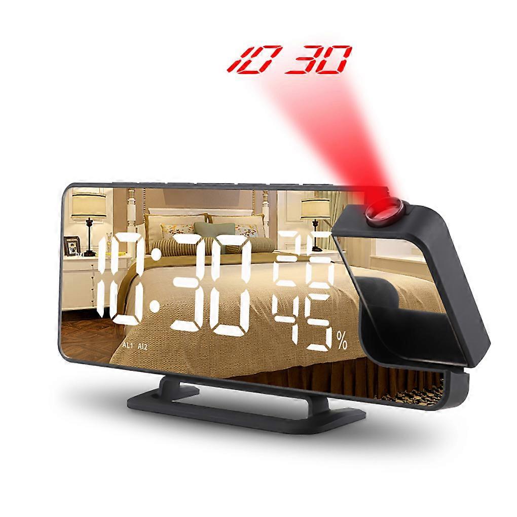 LED Intelligent Alarm Multifunctional Thermometer Temperature Meter Clock
