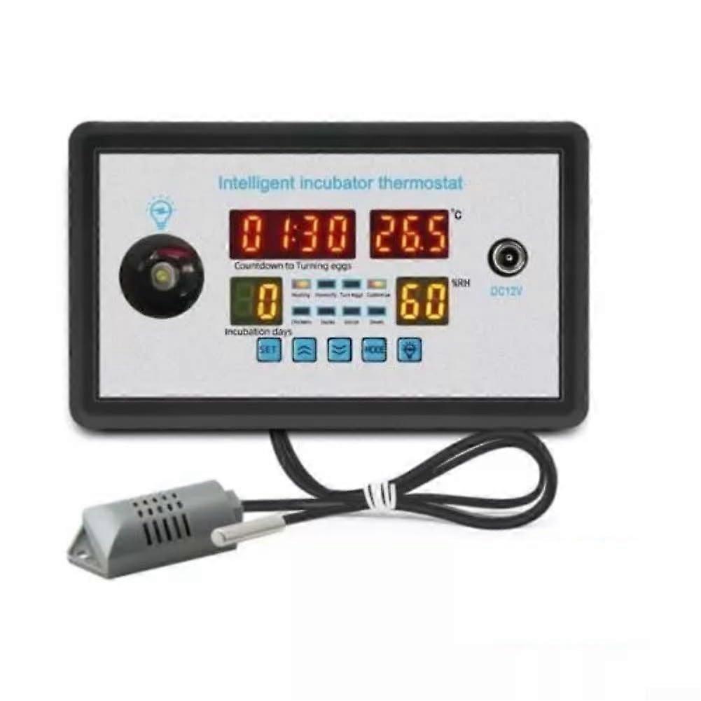 Egg Controller Incubator LED Display Full Automatic Hatcher Controller Multifunction Temperature Thermostat 12V