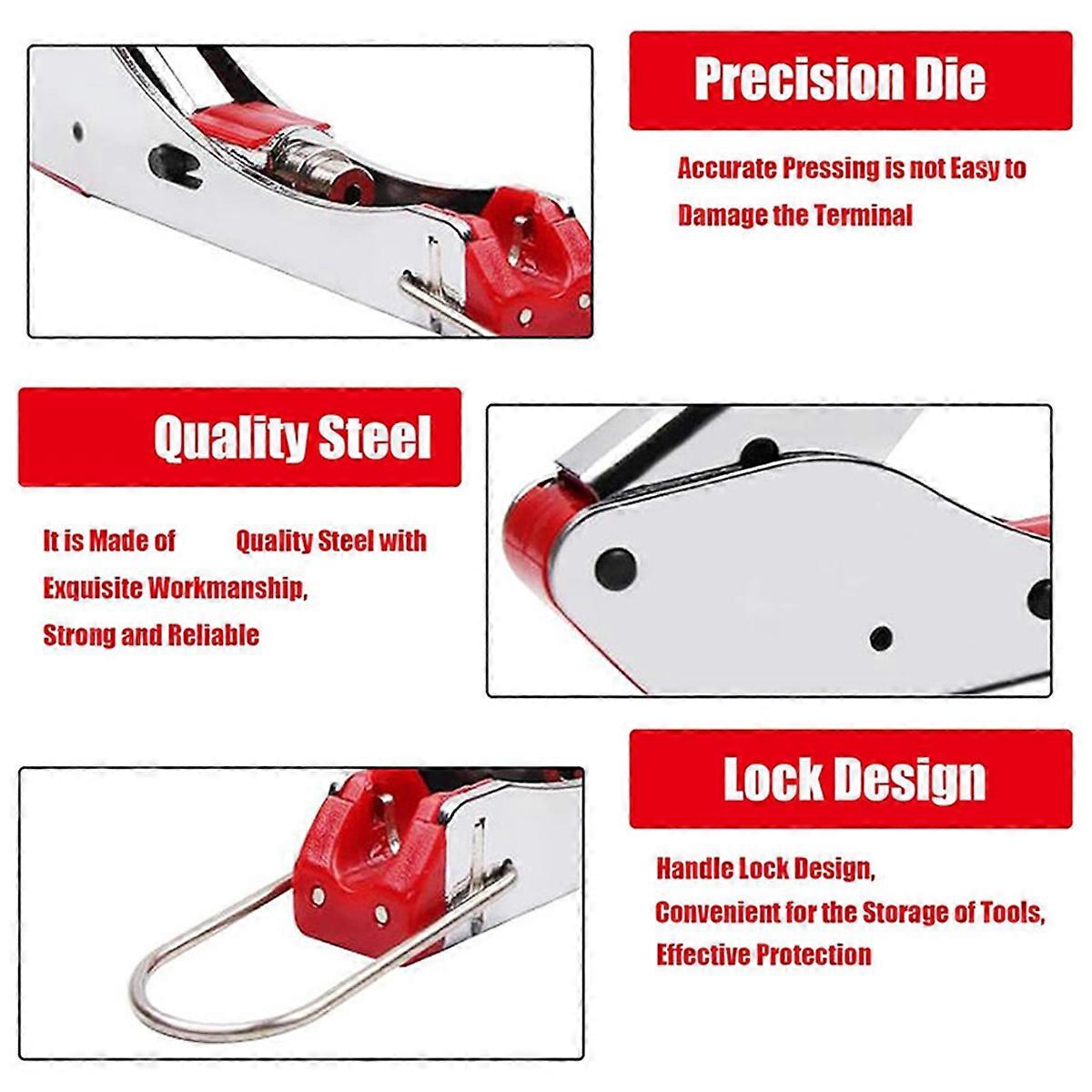 Coax Cable Crimper Tool Kit Coaxial Cable Compression Tool Kit