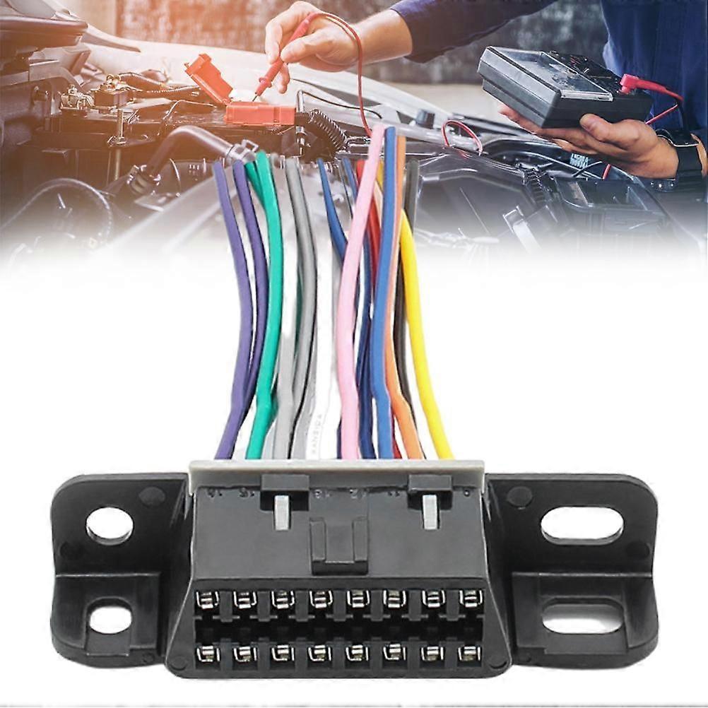 16 Pin OBD2 Cable Female Extension Connector OBD2 Adapter Cable