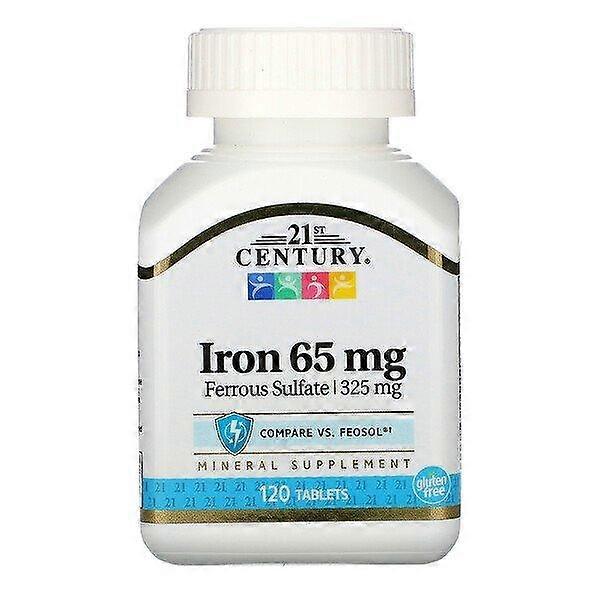21st Century, Iron, 65 mg, 120 Tablets