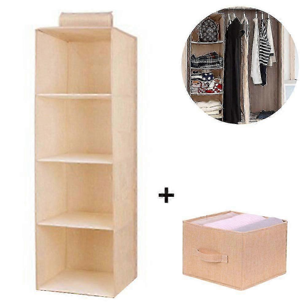 Hanging Storage Hanging Shelf Foldable Hanging Organizer, Wardrobe