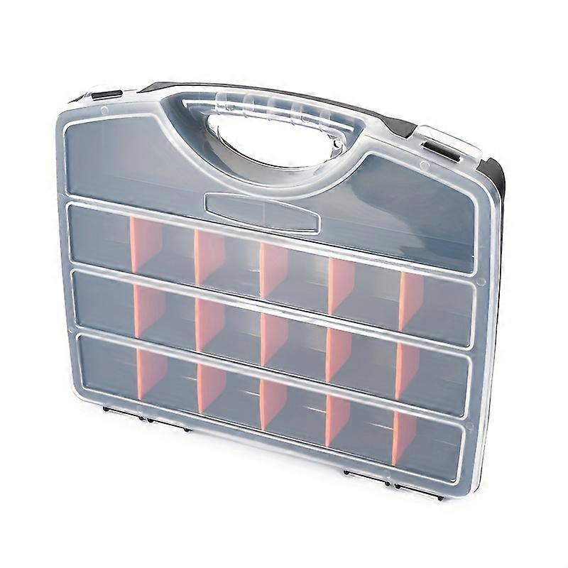 1 Durable Waterproof Plastic Storage Box With Drawers,multi Compartment Organizer For Screws And Hardware,waterproof Storage Box