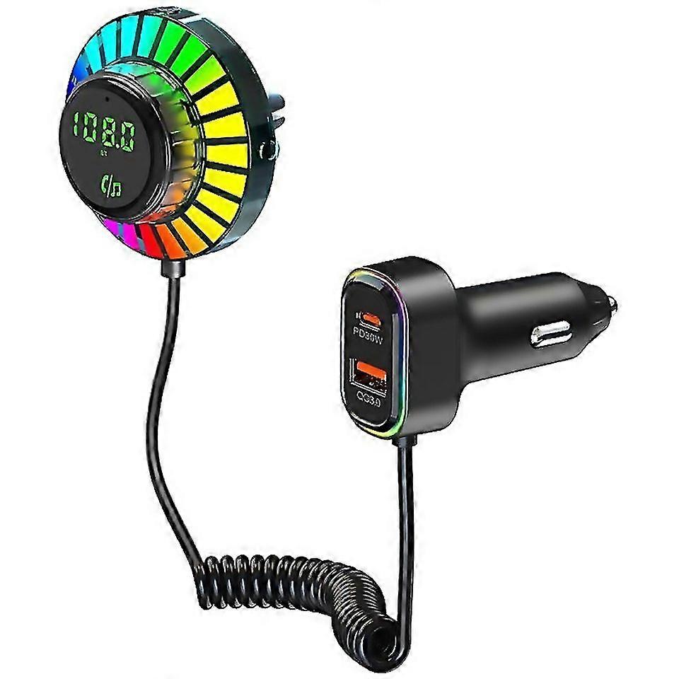 For Bc96 Car Bluetooth Handsfree Calling Pd48w Fast Charging