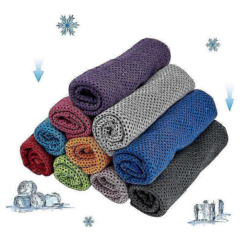 10 Pack Microfiber Cooling Towels Ice Towel Workout Towel