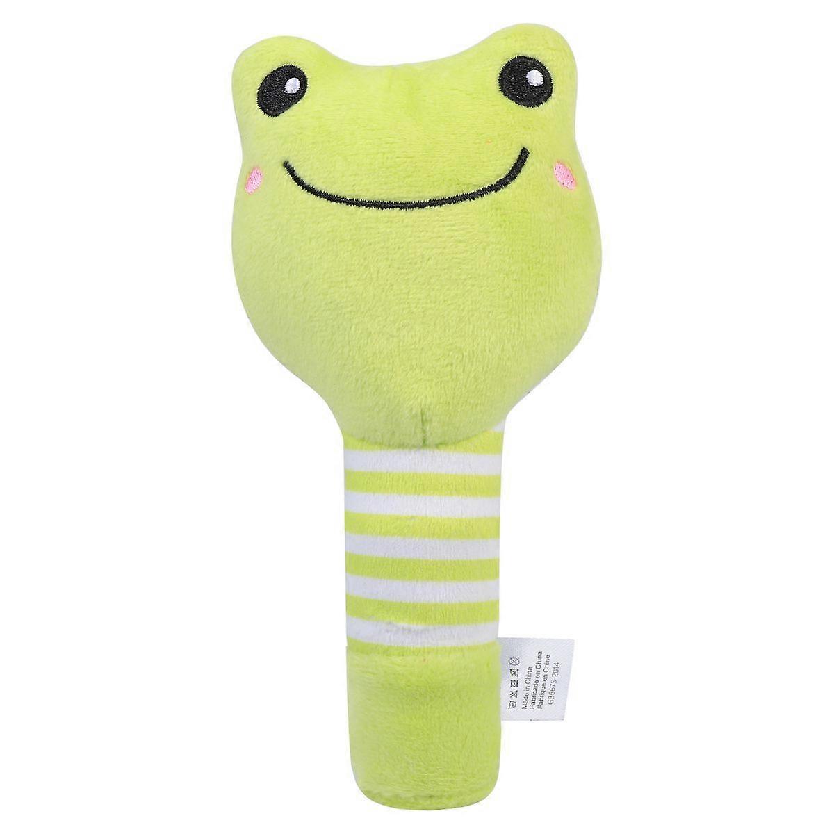 Baby Toy Plush Hand Bell Animal Shape for Infant Use